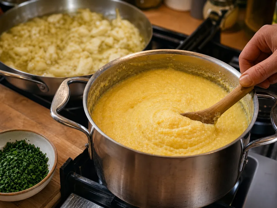 Баккала по-виченце: фото процесса приготовления — верните нежные морепродукты или рыбу только на короткий финальный прогрев